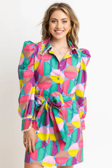 karlie shirt dress Karlie Ibiza Palm Shirt Dress  Bliss on Brannon