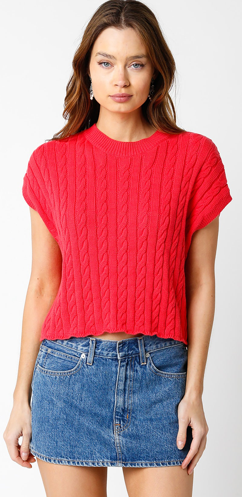 Olivaceous Alina Top