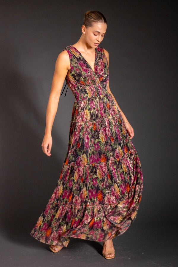 Lavender Brown Mercy Maxi Dress