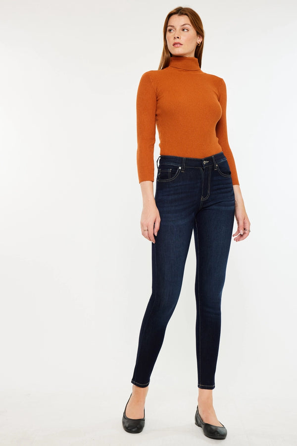 Kan Can High Rise Super Skinny Jean