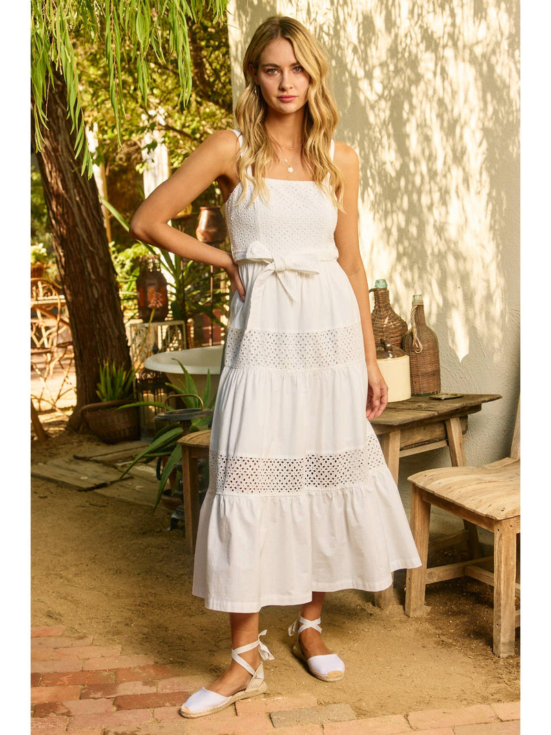 Pinch Tiered Maxi Dress