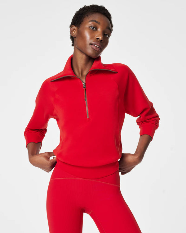 Spanx AirEssentials Half Zip Pullover