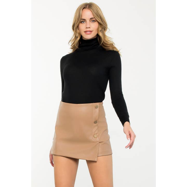 THML Leather Skort