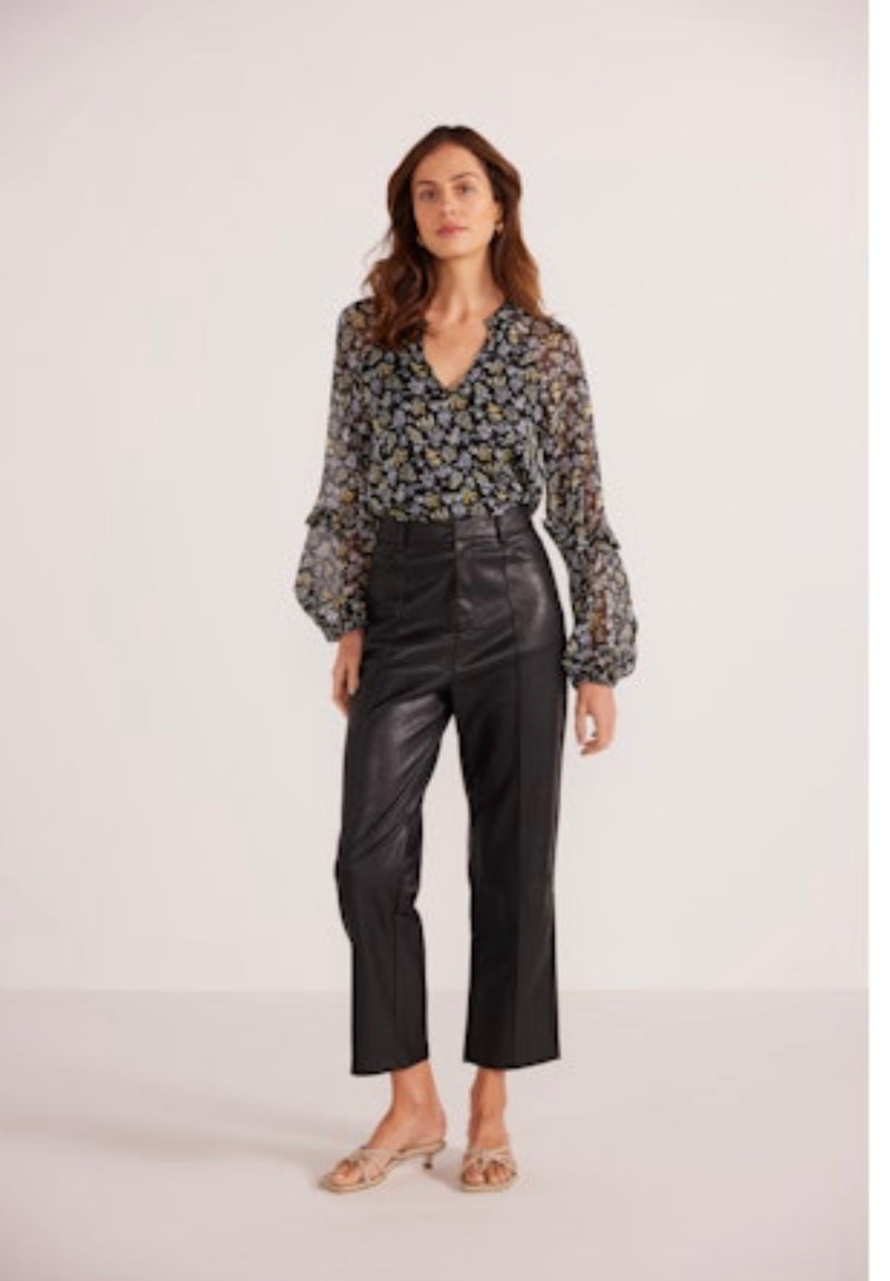 Mink Pink Leena Pu Pant