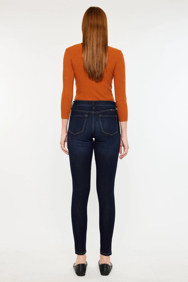 Kan Can High Rise Super Skinny Jean