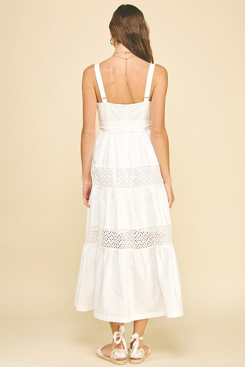 Pinch Tiered Maxi Dress