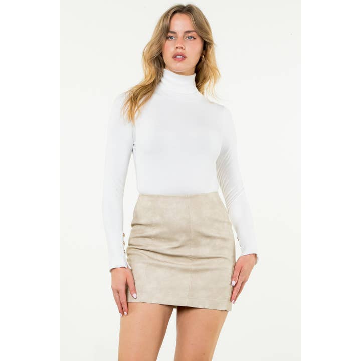 THML Leather Skirt