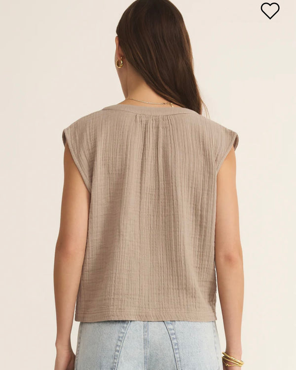 Z Supply Cliffside Gauze Tank