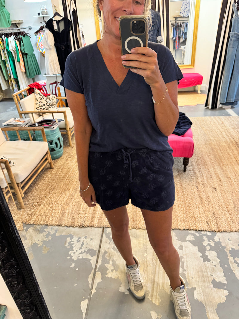 Bobi Drawcord Shorts with Pockets