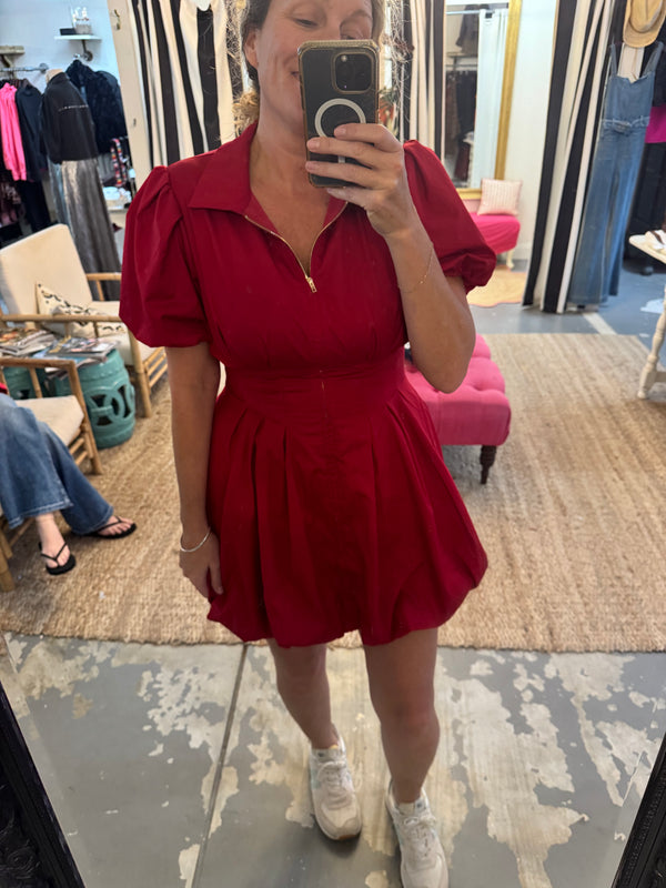 TCEC Bubble Hem Dress