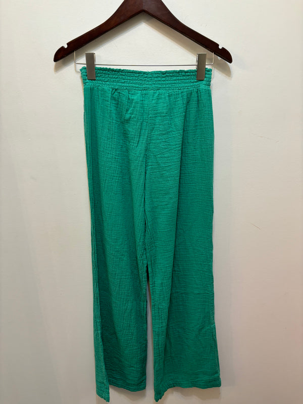 Bobi Smocked Wide Leg Pant