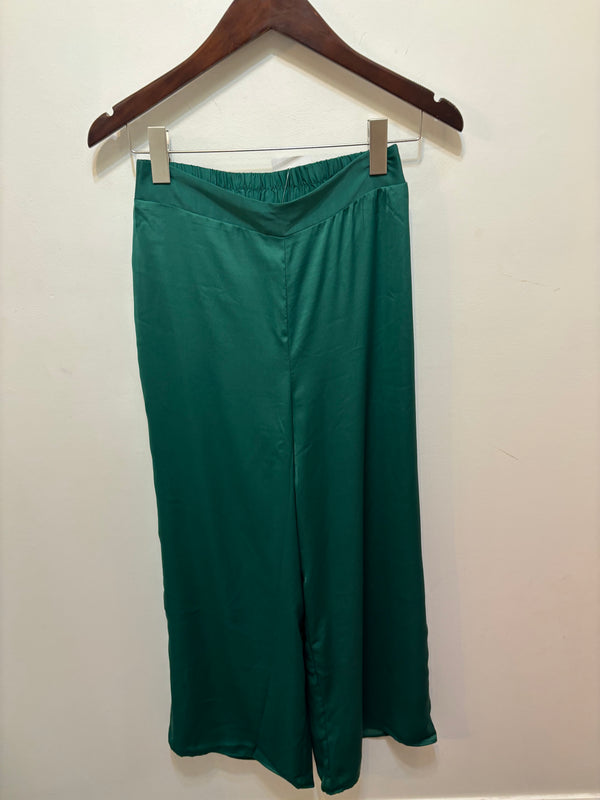 Sadie and Sage Mirage Satin Wide Leg Pant