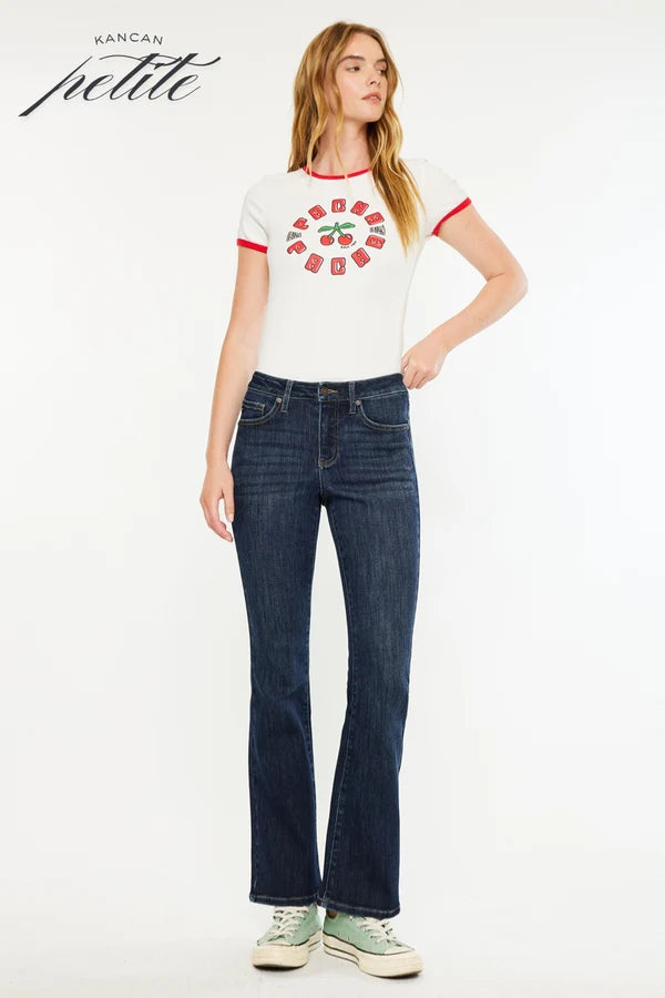 KanCan petite mid rise jeans