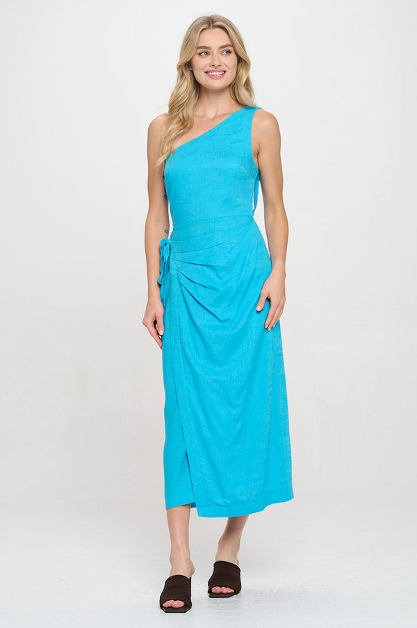 Meet Me In Santorini Aegean Wrap Dress