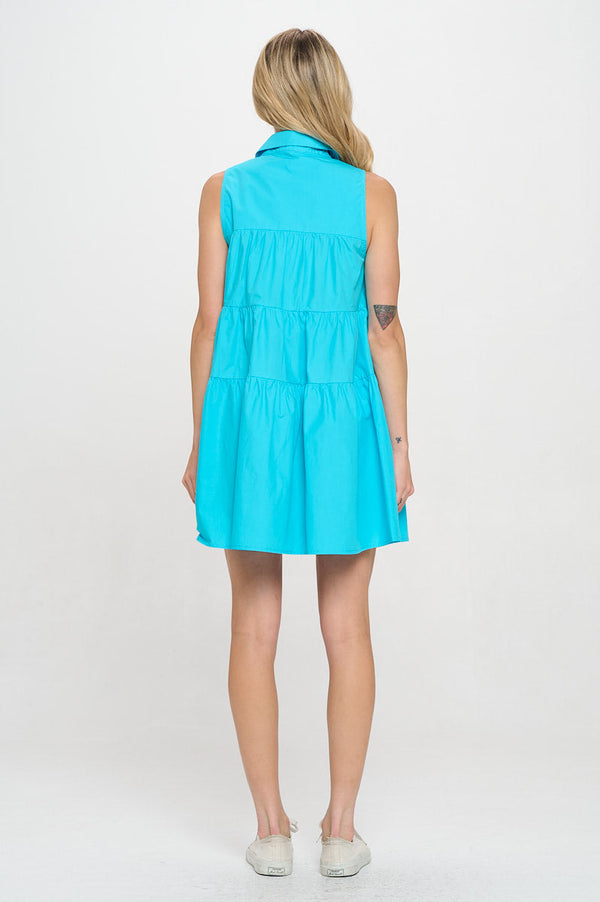 Meet Me In Santorini Siren Of The Sea Shirt Dress