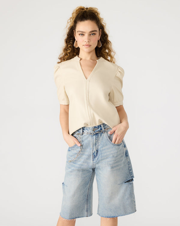 Steve Madden Roxanne Leather Top