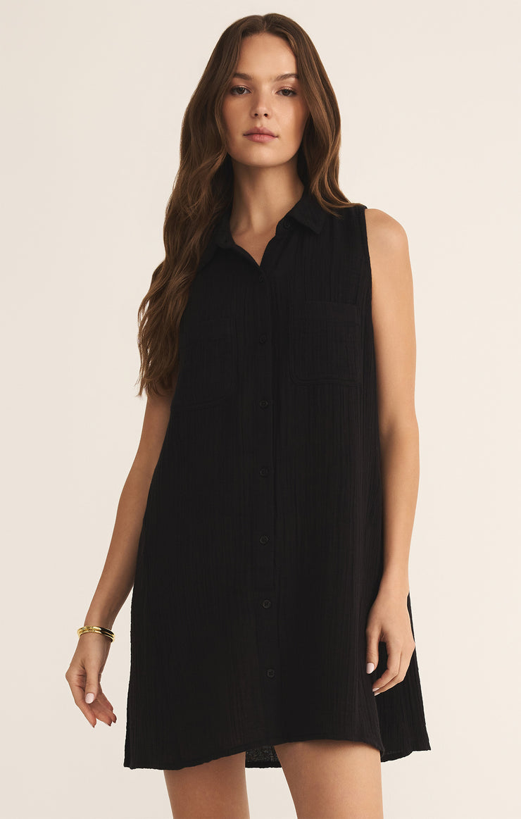Z Supply New Light Gauze Mini Dress
