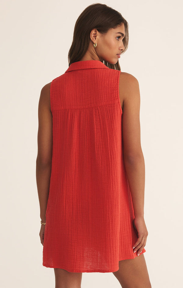 Z Supply New Light Gauze Mini Dress
