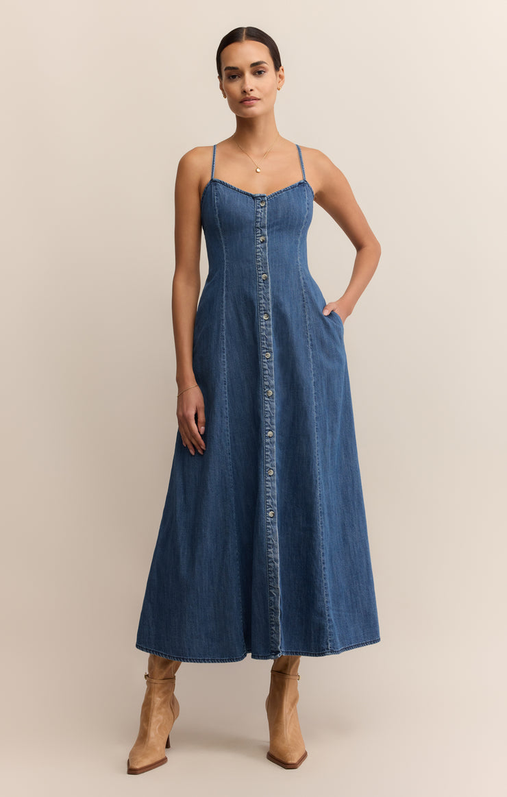 Z Supply Angel Eyes Denim Dress