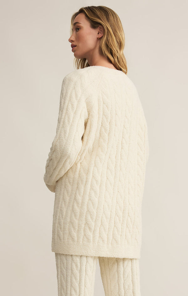 Z Supply Cate Cable Knit Cardigan