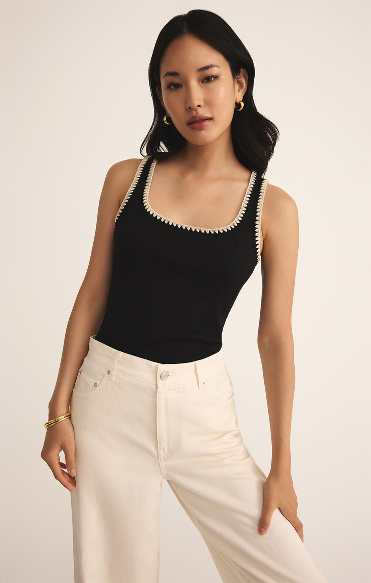 Z Supply Jaidynn Whipstitch Tank