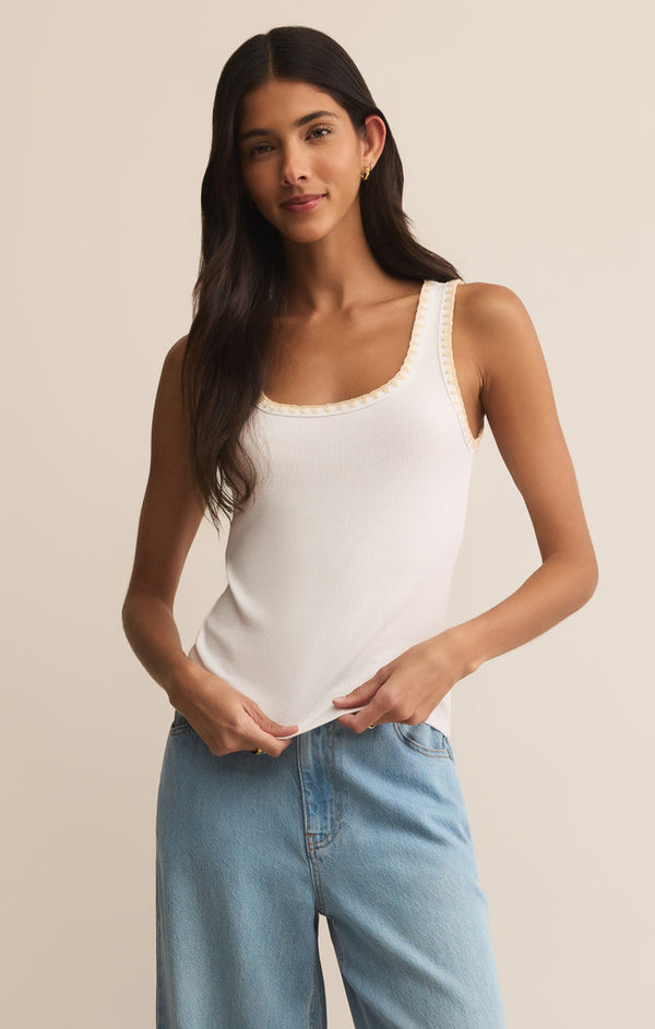Z Supply Jaidynn Whipstitch Tank