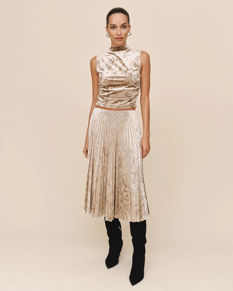 Bella Dahl Pleated Skirt