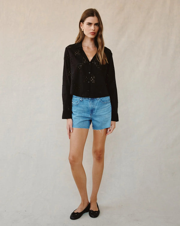 Bella Dahl Eyelet Embroidery Button Down