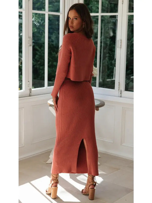 Sweetkama Sweater and Skirt Set