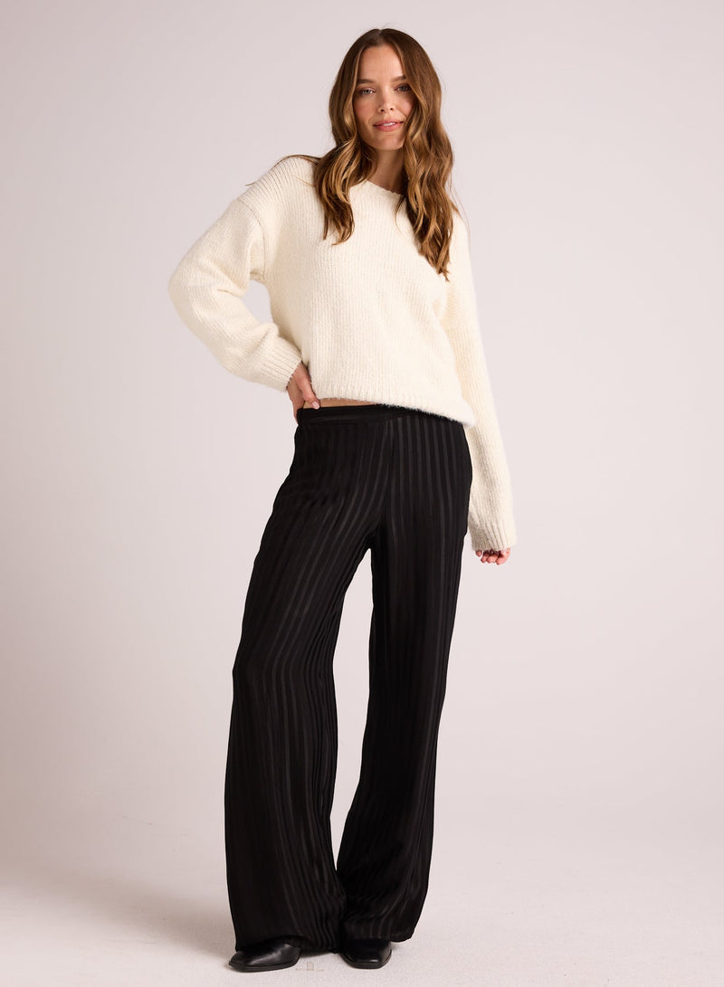 Bella Dahl Elastic Back Wide Leg Pants