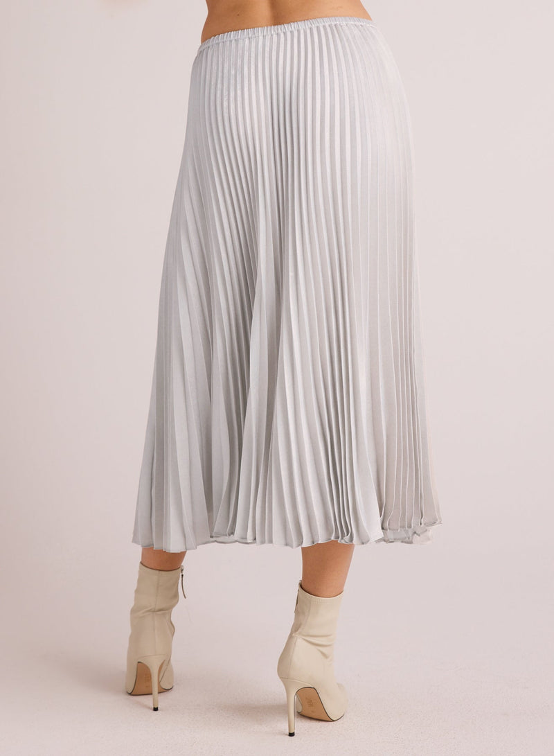 Bella Dahl Hand Pleated Midi Skirt