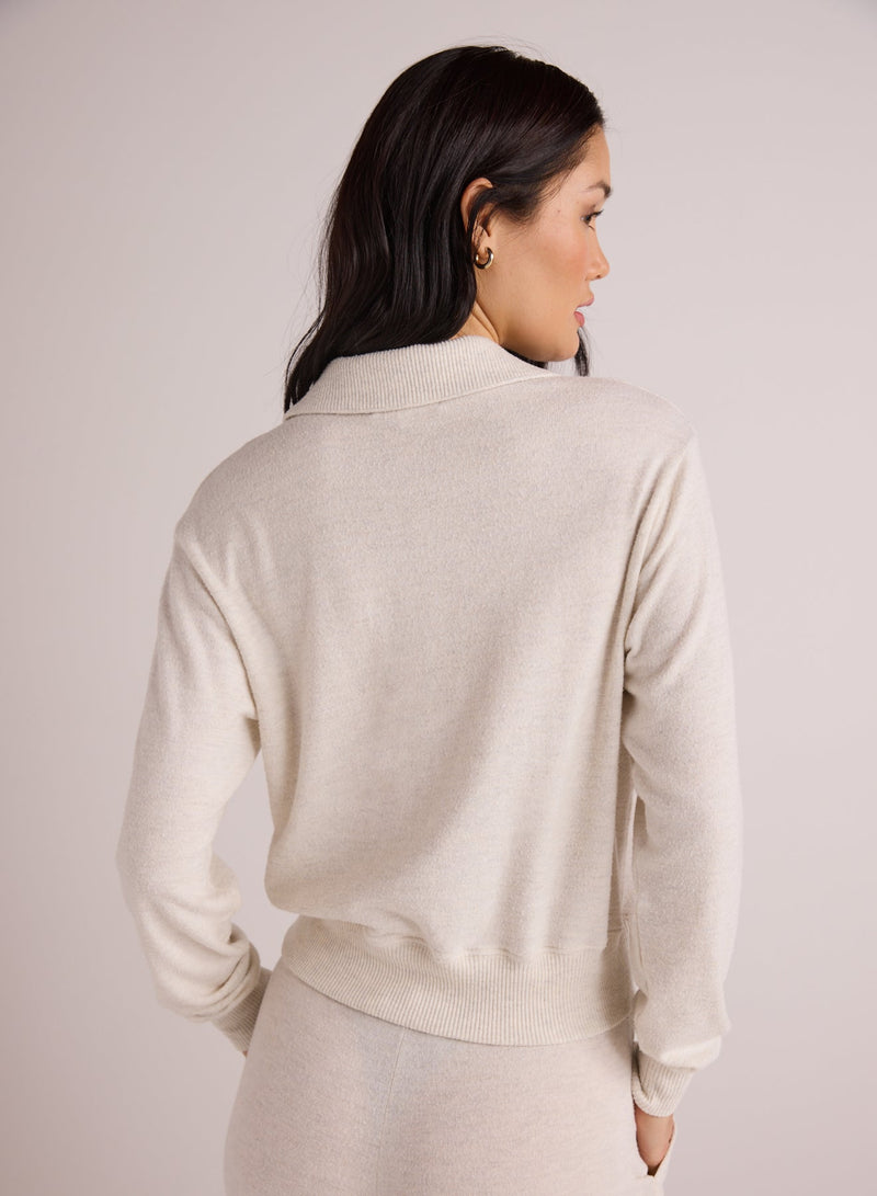 Bella Dahl Long Sleeve Collared Pullover