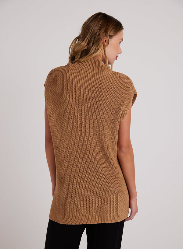 Bella Dahl Mock Neck Sweater Vest