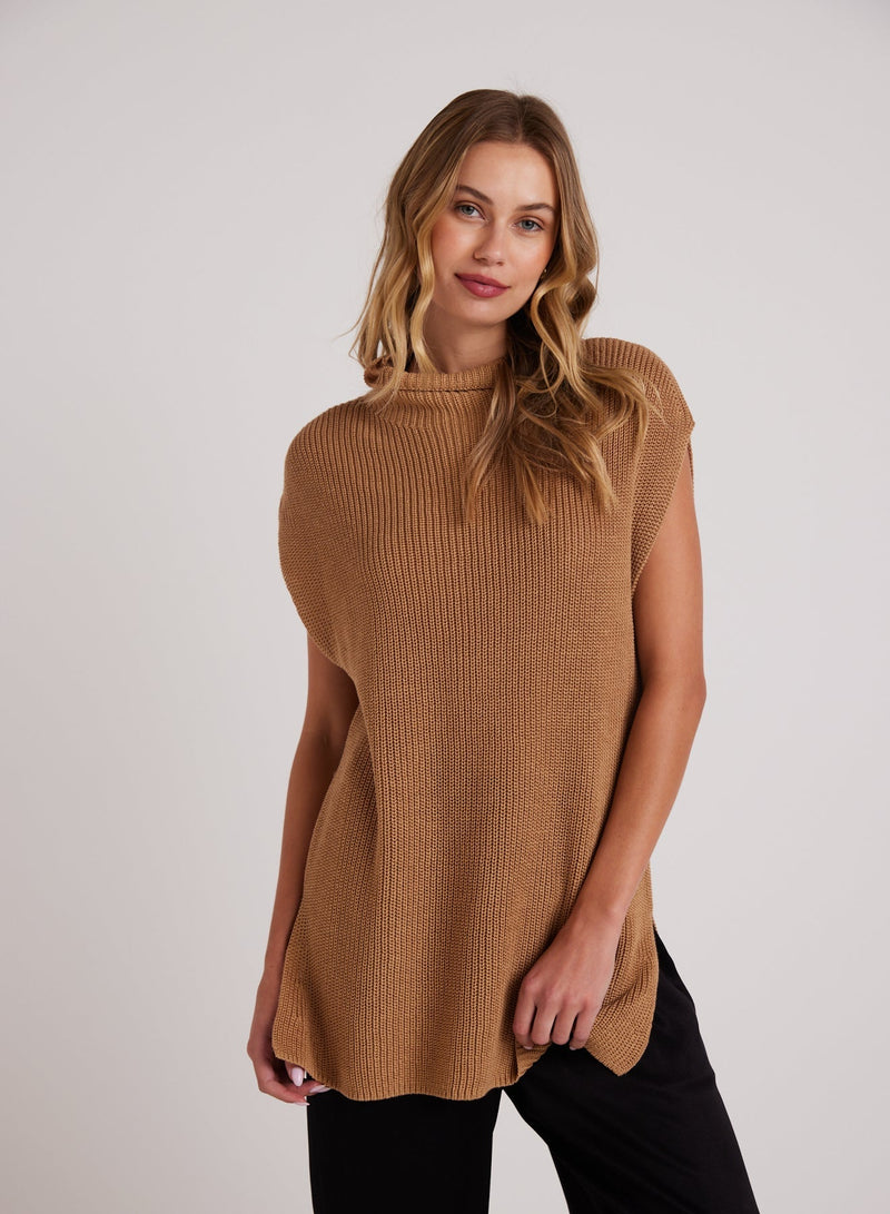 Bella Dahl Mock Neck Sweater Vest