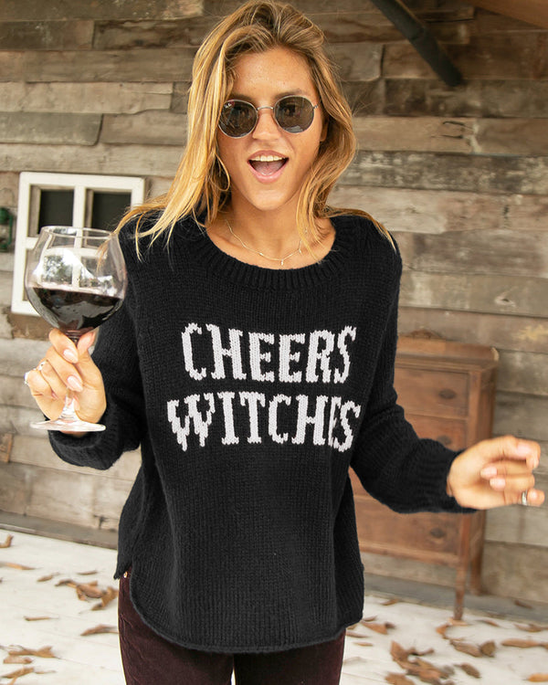 Wooden Ships Knits Cheers Witches Sweater