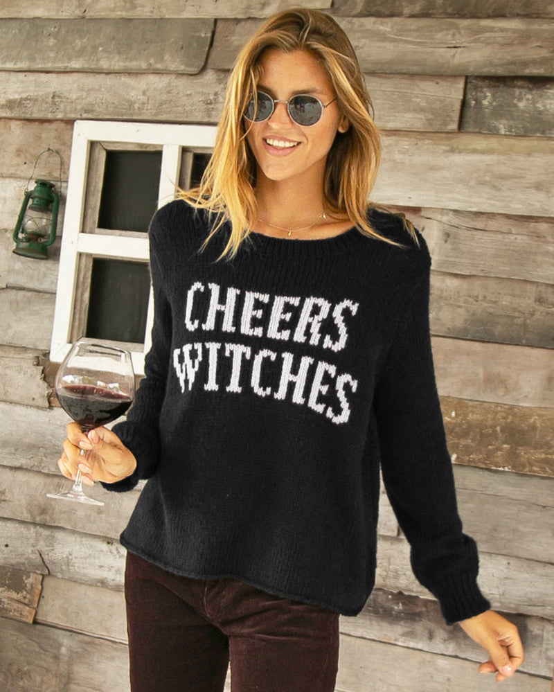 Wooden Ships Knits Cheers Witches Sweater