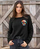 Wooden Ships Rainbow Skull Sweater